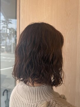 ヒュー(HUE) プードルボブ/グレーブラウン