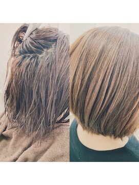 ワイ(Y) 極上な仕上がりの縮毛矯正