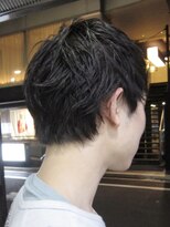 ナヌーク ダイカンヤマ(nanuk daikanyama)&nbsp;ルーズパーマくせ毛カットスパイキーショートメンズヘアカタ