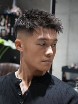 メッツ 原宿(METS) MEN'S/ツイストピンパーマ×フェード/メンズパーマ