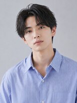 メンズ レガロ 八尾(MEN'S regalo)&nbsp;韓国マッシュセンターパートダウンパーマニュアンスパーマウルフ