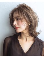 ハーツ 青山表参道店(Heart's) 白髪ぼかし脱白髪染め似合わせレイヤーカット40代50代60代