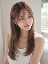イルームバイリンクス 大宮(ILLUME by LINKTH)&nbsp;髪質改善ストレート×ミルクブラウン