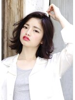 スタジオ 渋谷 原宿(Stujio)&nbsp;大人クールな外ハネミディ