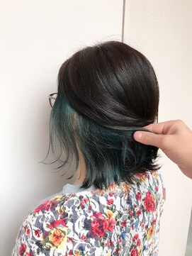 オーティティ(O-TETE) O-tete インナーカラータイプミッドナイトグリーン