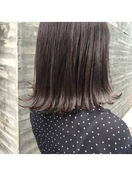 アピッシュ ギンザ(apish ginza) tomoヘア＊ワンメイクで叶う似合わせ透けカラー　グレージュ