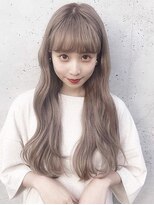 オルセン(OLSEN) ベージュカラー ケアブリーチ ハイトーンカラー ミルクティー