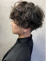 ロッサ(ROSSA)&nbsp;ニュアンスマッシュ/かき上げヘア/サイドパート/フェザーパーマ