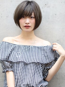 アンド ストーリーズ(&STORIES) 大人かわいい丸み小顔ショートボブ　20代30代40代