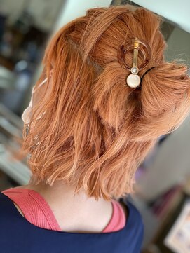 ヘアーズケアープレスト(Hair's Care Presto) カッパーカラー