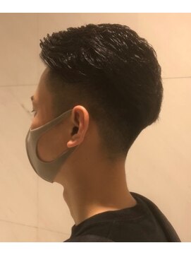 ネクサスアンドコー 錦糸町店(NEXUS&Co.) ハードパート×アイロンパーマ[メンズパーマ]<理容室>