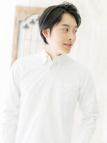 ダンディ館アダム 戸頭店&nbsp;ビジカジ◎黒髪ニュアンスマッシュアンニュイ ヘアC