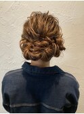 お呼ばれの日のアップスタイル☆