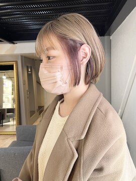 ロナ 岡崎竜美丘店(RONA) ベージュボルドーカラー