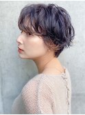 【NORA UMEDA 高木】３０代４０代◎インナーカラーショートボブ