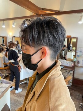 プルス 墨染店(PLUS) メンズスタイル【墨染駅/藤森駅/伏見駅/ハイライト/透け感】