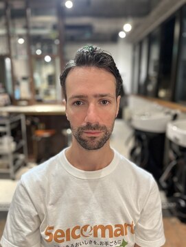 リバレッジ 広尾(Leverage) 大人かき上げメンズヘア