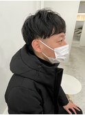 メンズ2ブロックスタイル