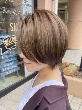 ヘアーデザイン ジュモク(Hair Design Jumoku) ベージュカラー