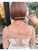 切りっぱなしミニbob