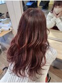 ピンクブラウン 韓国ヘア【池袋】