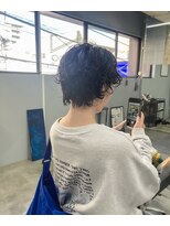 ノード(NODO)&nbsp;黒髪ショートのニュアンスパーマ