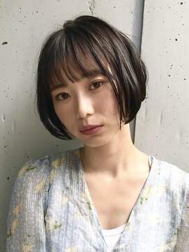 インセプション 銀座(INCEPTION) 美髪ショート/切りっぱなしボブ/ピンクブラウン