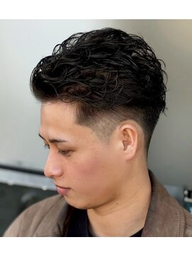 バーバー ショップ ネオ(BARBER SHOP NEO) カキアゲパーマ メンズショート 宇都宮 スキンフェード
