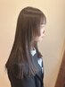 【髪質改善】カット+ 酸性ストレート