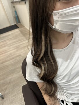 グランディールヘアデザイン(grandir hairdesign) プルエクステ/千葉/インナー