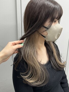 アライブ キチジョウジ(ALIVE Kichijoji) ワンポイントでお洒落なインナーカラー！