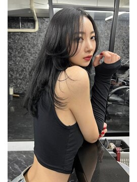 ランズ(LANDS) レイヤーカット 【韓国ヘア 大阪 梅田】