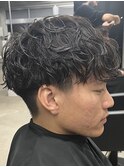 スパイキーショート/ジェットモヒカン/ショートバング/men's