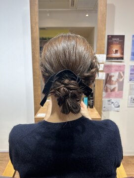 アクアリップル(aqua ripple) お呼ばれヘア