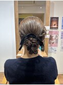 お呼ばれヘア