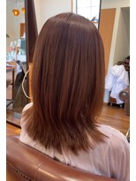 ヘアーロッジ(HAIR ROJJ)&nbsp;髪質改善×ピンクベージュ