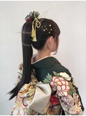 成人式　ヘアセット