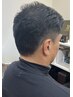 【30代からの大人メンズ専用】カット＋グレイカラー＋小顔スパ　￥12,100
