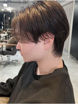 リコ ヘアアンドリラクゼーション 名駅店(LICO HAIR＆RELAXATION) メンズニュアンスセンターパート　名古屋駅/名駅/メンズ