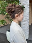 スッキリボリュームアップヘア！結婚式 二次会 花嫁 ドレス 着物