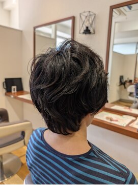 イチゴ 与野店(ICH GO) スプリングパーマ【ウルフからのスタイルチェンジ】