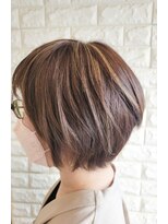 松本平太郎美容室 国立店&nbsp;グラデーションボブ×イノアカラー×ハイライト
