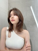 ロンド メリー 大宮(Lond merry)&nbsp;イメチェン外ハネボブ美髪×ブリーチなしレイヤー韓国[大宮]