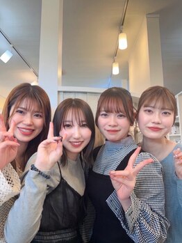 セブンルックス モカ 宇都宮鶴田店(7LOOKS mocha)の写真/【宇都宮/鶴田】7LOOKS mochaはスタイリストの全員が女性！経験を積んだ女性スタイリストが揃っています♪