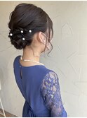 ヘアセット☆結婚式お呼ばれヘア