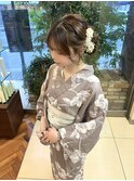 浴衣着付け、ヘアアレンジ