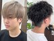 ベルヘアーデザイン 堺東(Belle hair Design)の写真/男性顧客多数来店♪スタイリングの時短やデザイン性に特化したカット＆パーマはクセになること間違いなし！