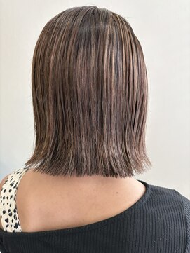 コルク バイ マグ 松本駅前(COLK by Mag) ◎透明感グレージュ×大人可愛いボブ20代