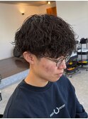 栃木メンズ波巻きスパイラルパーマシャドウパーマツイストパーマ