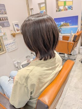 レインボー(Rainbow) ボブウルフ☆ラベンダーカラー